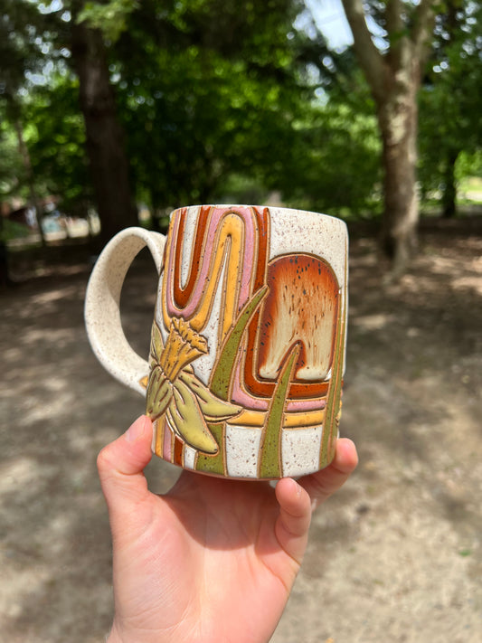 PREORDER* Retro/Regular Daffodil Mug