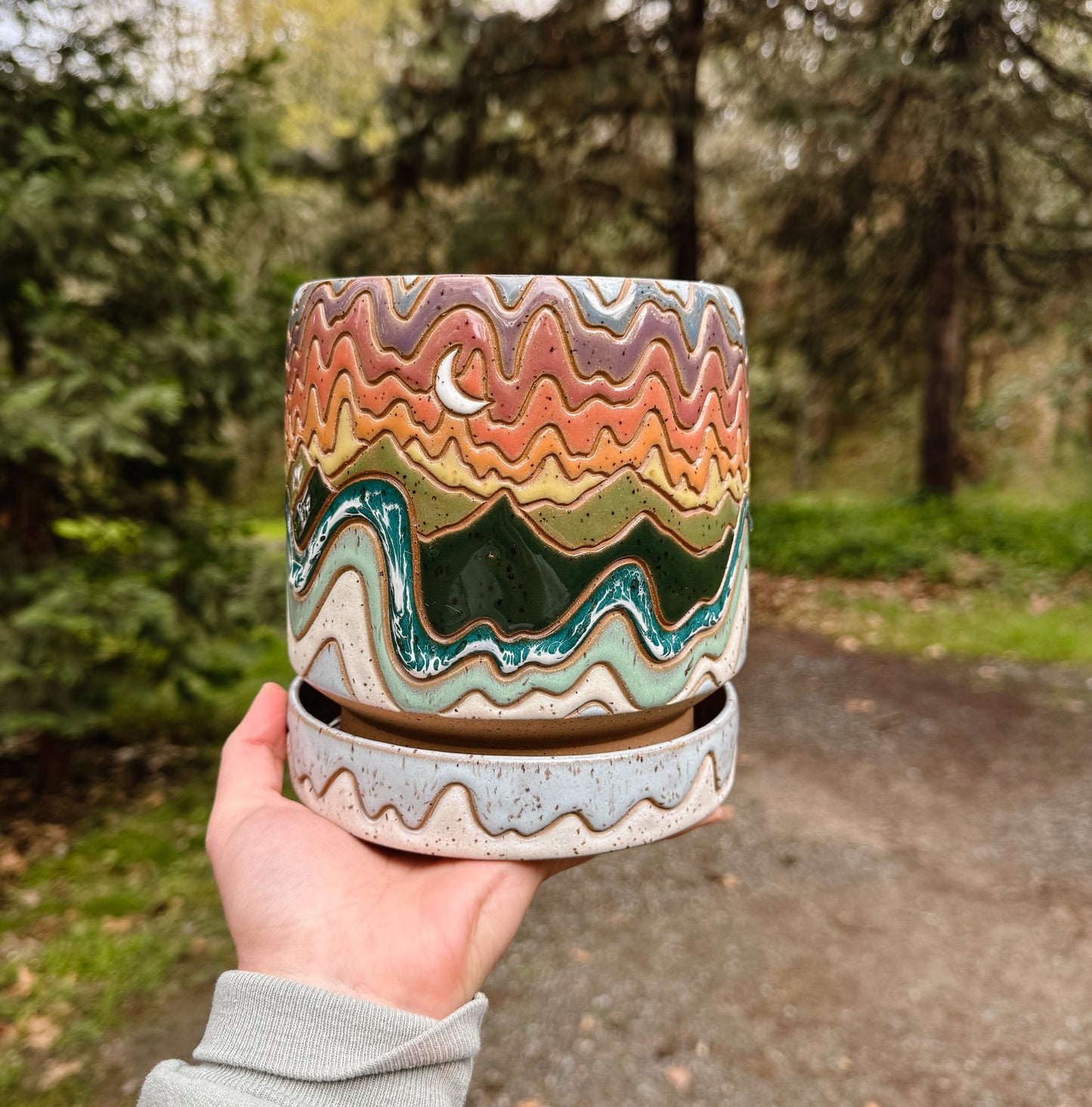 *PREORDER* Groovy Landscape Planter