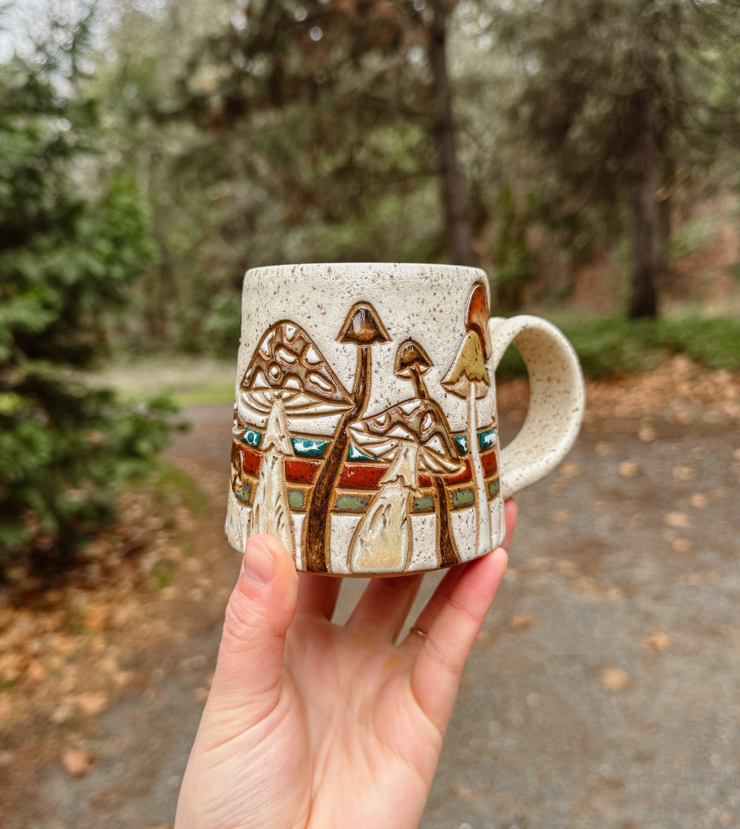 Retro Shroom Mug - 16