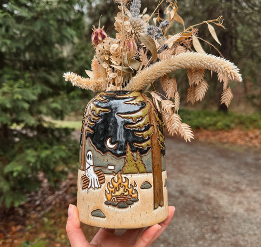 Camp gHost Vase - 1