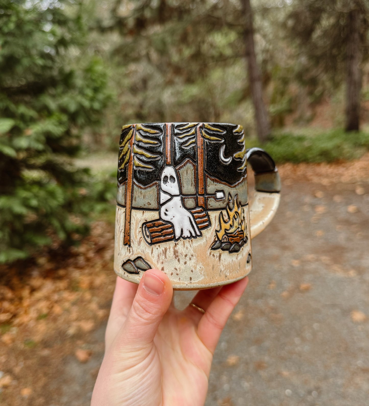 Campfire Ghost Mug - 11