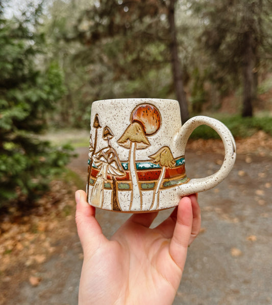 Retro Shroom Mug - 16