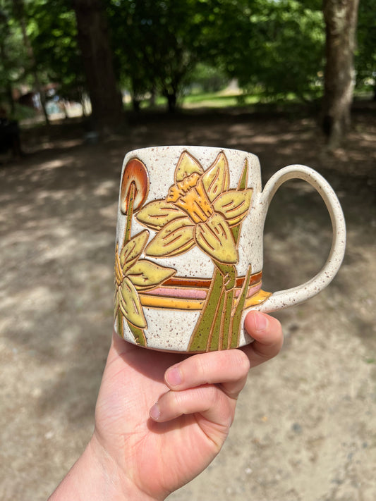 PREORDER* Retro/Regular Daffodil Mug