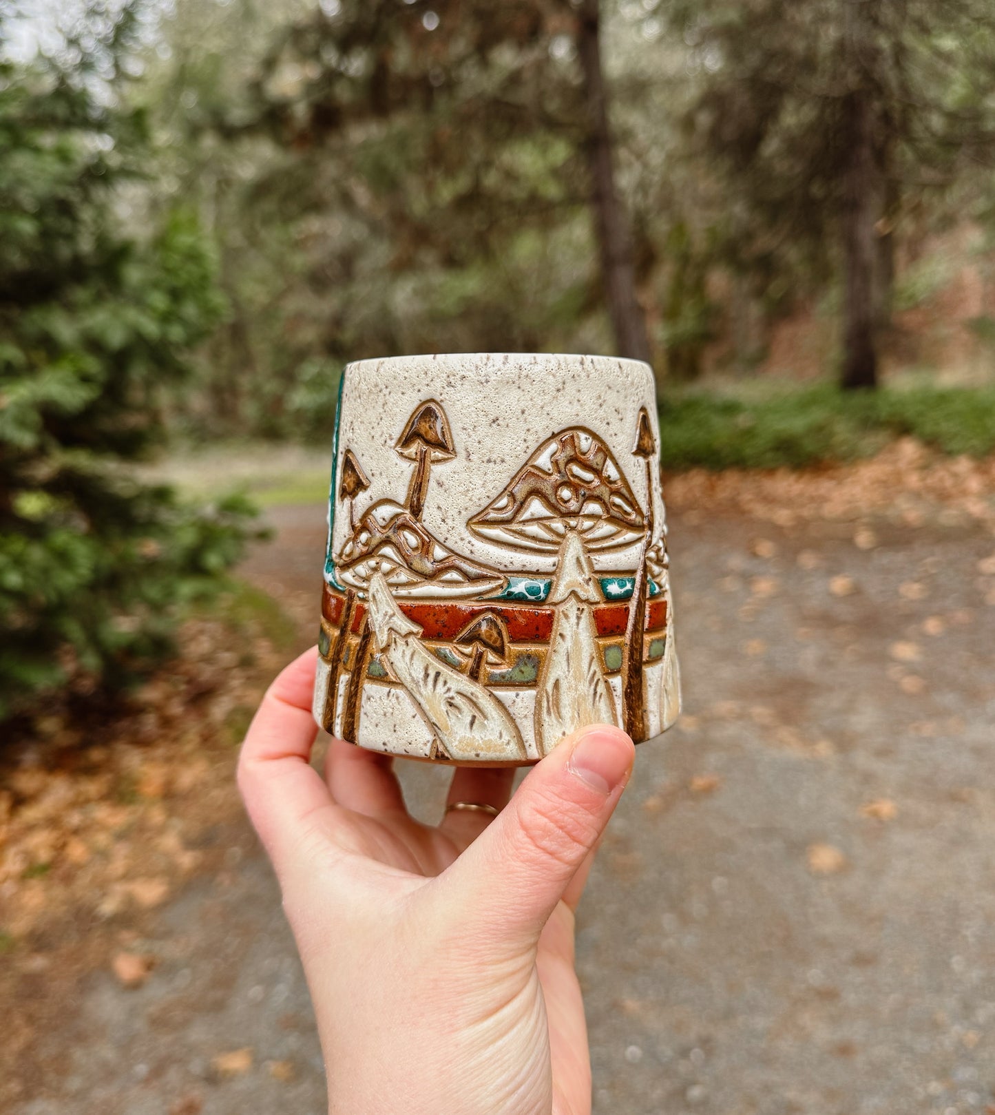 Retro Shroom Mug - 16