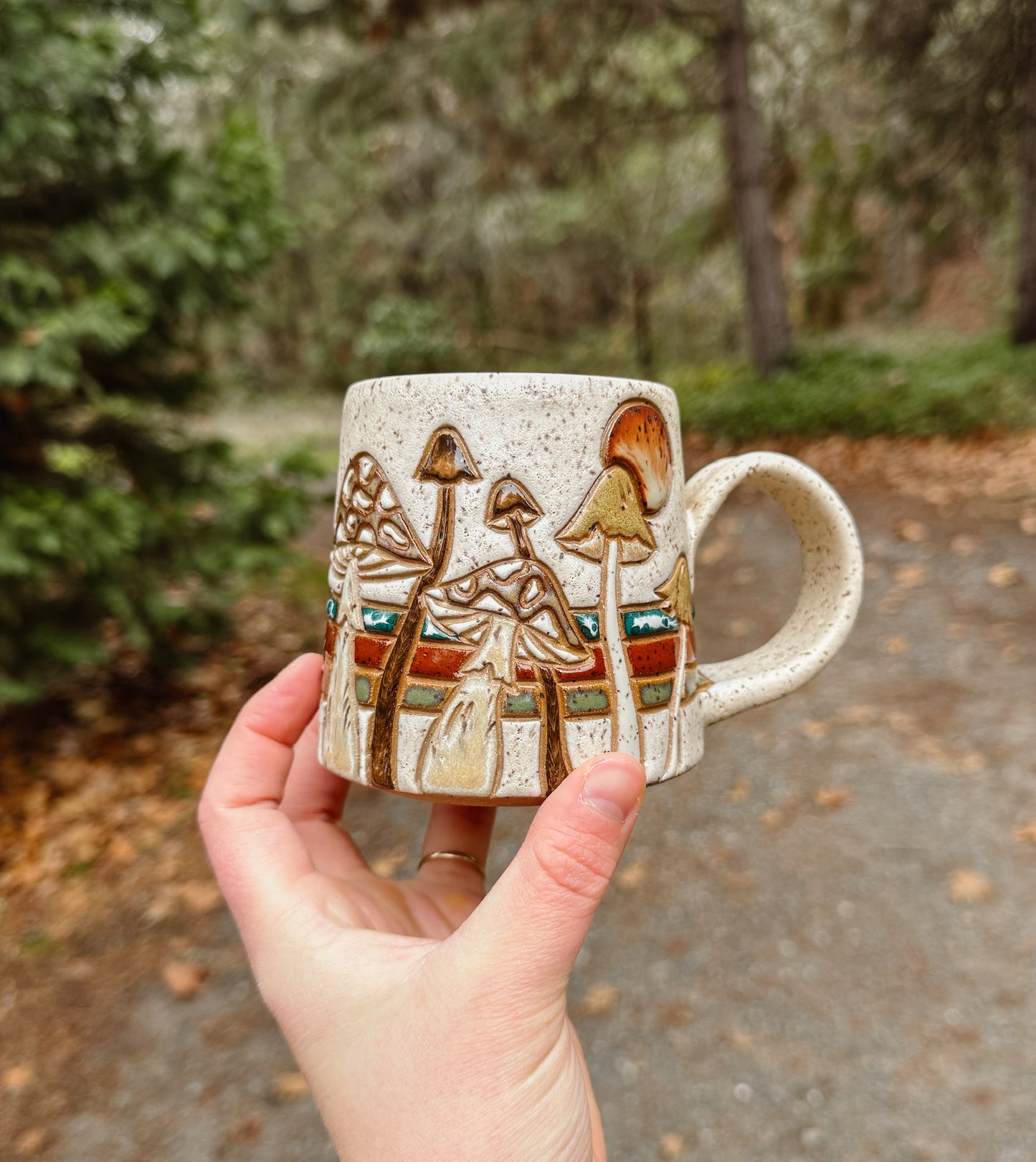 Retro Shroom Mug - 16