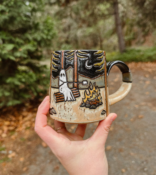 Campfire Ghost Mug - 11