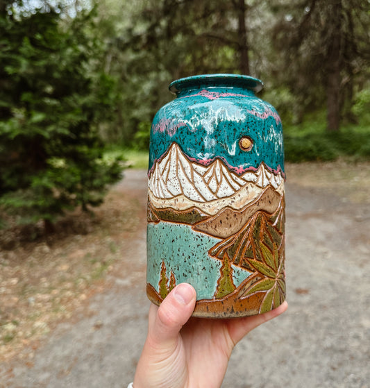 *Preorder* Alpine Lake & Lupine Vase