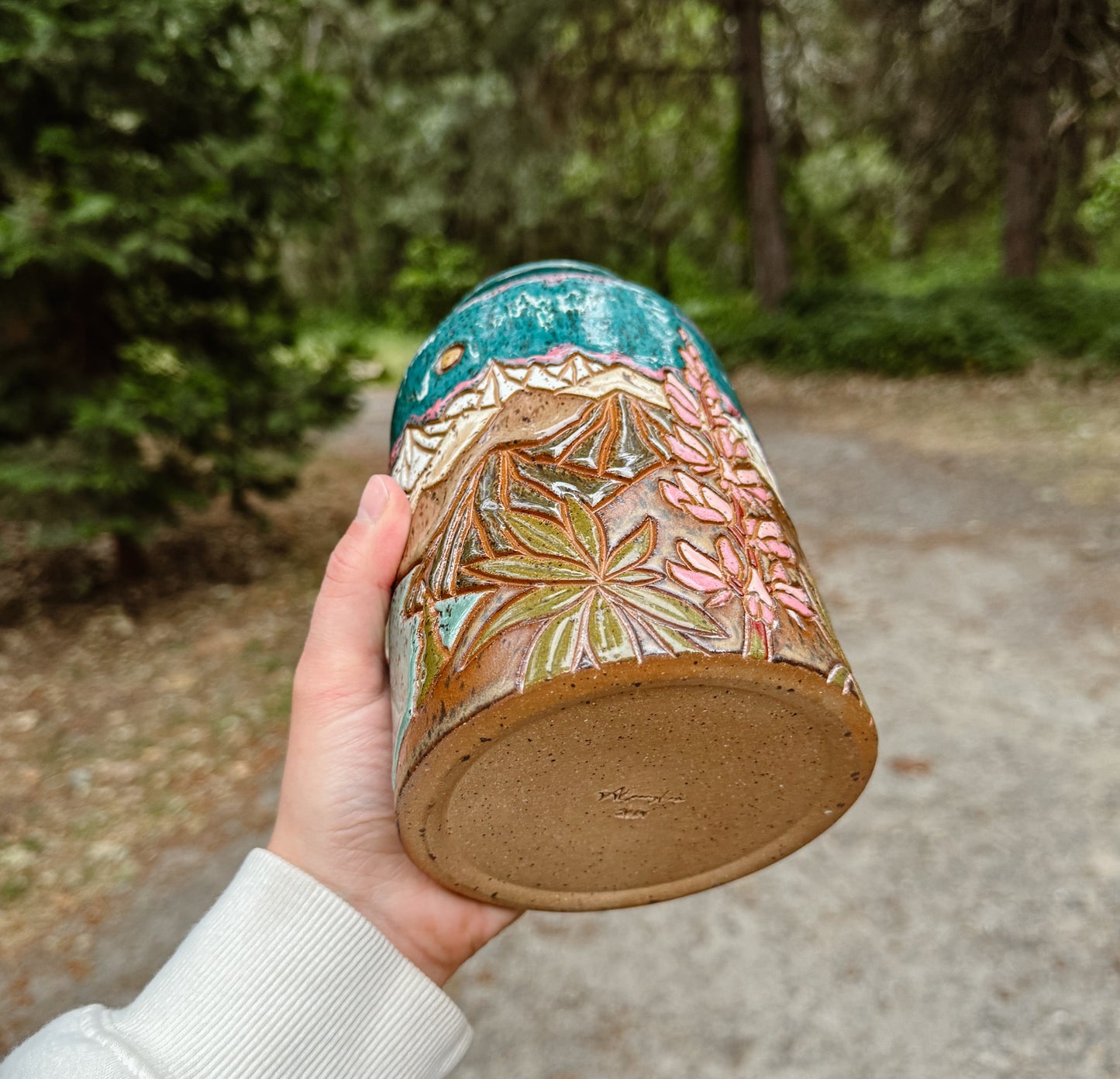 *Preorder* Alpine Lake & Lupine Vase